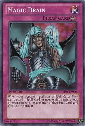 The Art of Baiting and Countering Magic Drain in Yu-Gi-Oh